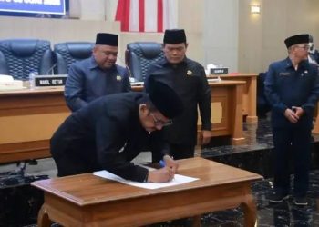 DPRD Kabupaten Sukabumi Gelar Rapat Paripurna Penetapan Persetujuan Raperda Pertanggungjawaban Pelaksanaan APBD 2025