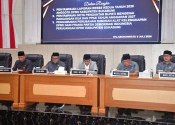 DPRD Kabupaten Sukabumi Gelar Paripurna, Ini Agenda yang Disampaikan