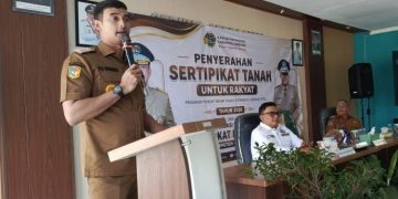 Wabup  Bandung Ali Syakieb: Sertipikat PTSL Memberi Kepastian Hukum dan Buka Akses Program Pemerintah