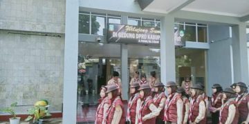 Kwarcab Gerakan Pramuka Garut Temui DPRD : Persiapan Ikuti Jambore Nasional