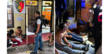 Empat Pemuda Diduga Mabuk Usai Terlibat Keributan di Ciawitali Berhasil Diamankan Oleh Jajaran Sat Samapta Polres Garut