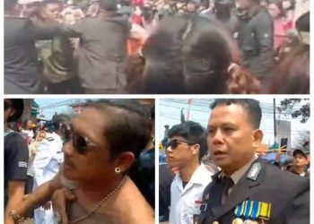 Kegiatan Acara Karnaval Agustusan di Cicalengka Ricuh, Sejumlah Pria Mabuk Lukai Camat dan Kapolsek Hingga Berdarah