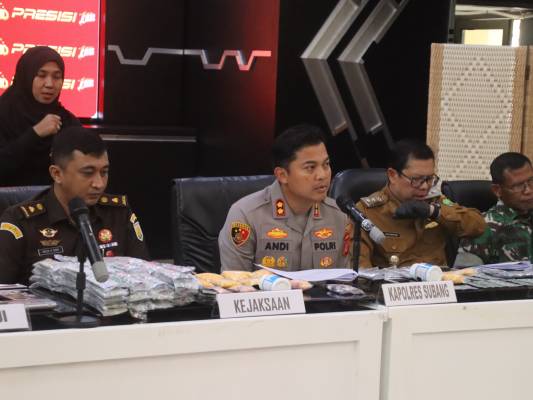 Polres Subang Ungkap 21 Kasus Narkoba, Amankan 26 Tersangka