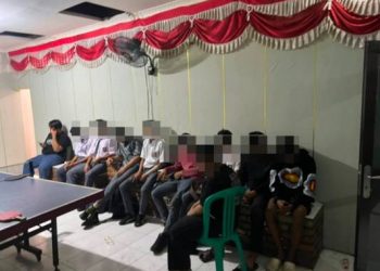 22 Orang Terduga Pelaku Pengeroyokan di Tarogong Kaler Berhasil Diamankan Polres Garut