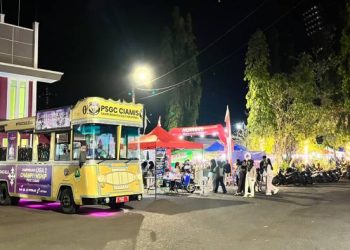 Gatrik Kembali Ramaikan GCN, Jelajah Malam Kota Ciamis