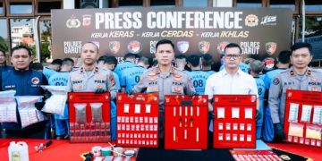 20 Kasus Narkotika, Psikotropika dan Obat Tertentu, 28 Tersangka Berhasil Diamankan Polres Garut