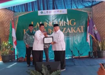 BAZNAS Ciamis Luncurkan Kampung Zakat ke-14 di Bangunharja