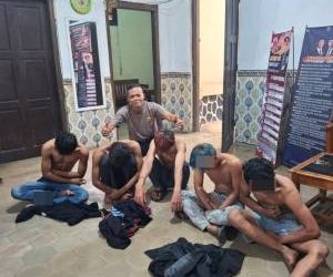 Akibat  Mabuk dan Ugal-Ugalan di Jalan Raya, Lima Pemuda Berhasil Diamankan Jajaran Polsek Cibatu