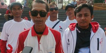 PSI Ciamis dan Pedagang Foodcourt Alun-alun Semarakkan HUT RI ke-81