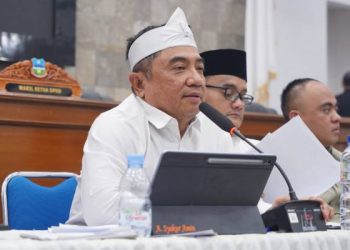 Bupati Garut Menerima Audiensi dari Gema BSP  di Ruang Rapat DPRD Kabupaten Garut