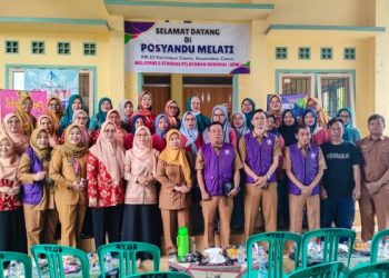 Kawal Vitamin A Balita, Diskominfo Ciamis Turun ke Posyandu