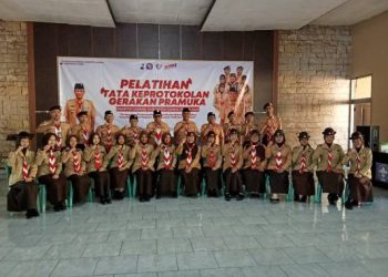 Pramuka Ciamis Siapkan Petugas Protokol Profesional dan Humanis