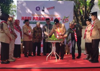 HUT Pramuka ke-65, Ciamis Bidik Generasi Beriman, Peduli dan Produktif