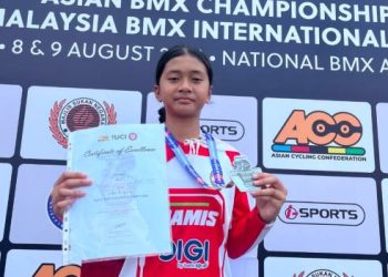 Ozil Ukir Prestasi di Asian BMX Championship 2026, Selisih 0,82 Detik dari Juara Dunia