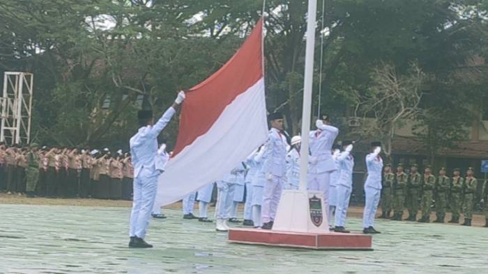 Upacara HUT ke-81 RI di Ciamis, Bupati Herdiat Tekankan Semangat Perjuangan dan Pelayanan Publik