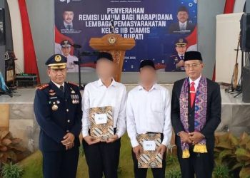 228 Warga Binaan Lapas Ciamis Terima Remisi, 4 Orang Bebas