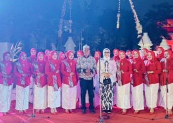 Padus PGRI Ciamis Kembali Tampil Kali Ini Diundang di HUT Jabar ke-81, Edi Rusyana: Kepercayaan Harus Dijaga