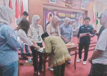 Ciamis Dapat 561 Unit Bedah Rumah, Bupati Herdiat Dorong Gotong Royong Warga