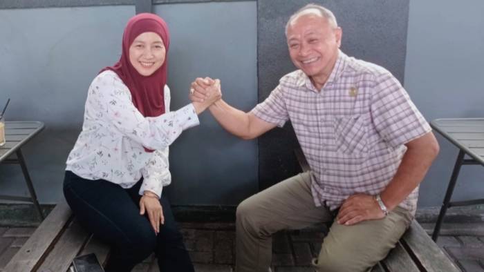 28 Tahun PAN, Asep Rahmat Bersama Gitta Griselda Gelar Tasyakuran dengan Awak Media