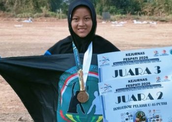 Azkiya Namira Bawa Pulang Dua Gelar dari Kejurnas Fespati 2026