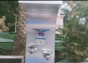 Perumdam Tirta Galuh Tambah Titik Air Siap Minum, Jemaah Masjid Agung Ciamis Kini Lebih Mudah Mengaksesnya