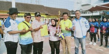 Bupati Garut Hadiri Final Bola Voli dan Pembukaan Pertandingan Sepakbola Piala Soeratin