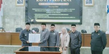 Paripurna DPRD Garut Bahas Perubahan Propemperda Dalam Agenda Pembahasan Rancangan KUA – PPAS Perubahan APBD 2026