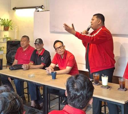 Denny Cagur Konsolidasi Organisasi dan Silaturahmi dengan PAC Margahayu, Bahas PIP hingga Program Air Bersih