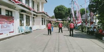 Meriahkan HUT RI, Kecamatan Leles Adakan Turnamen Bola Voli dan Toktak Ceria