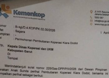 GAS : Kementerian Koperasi Pernah Minta Pemkab Garut Segera Proses Pembubaran Koperasi Kiara Dodot