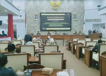 Rapat Paripurna DPRD Garut Bahas Rancangan KUAPPAS Diwarnai Aksi Walkout Fraksi Gerindra