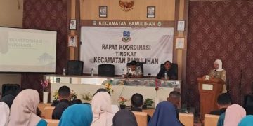 TP Posyandu Kecamatan Pamulihan Gelar Rakor Guna Menyatukan Persepsi Program Kerja Antar Lintas Sektoral