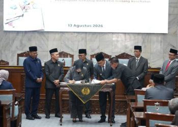 DPRD Kabupaten Bandung Tandatangani Kesepakatan KUA-PPAS 2027 dan Perubahan APBD 2026