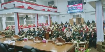 HUT Kemerdekaan RI ke 81 : DPRD Garut Gelar Paripurna Mengikuti Pidato Kenegaraan Presiden RI
