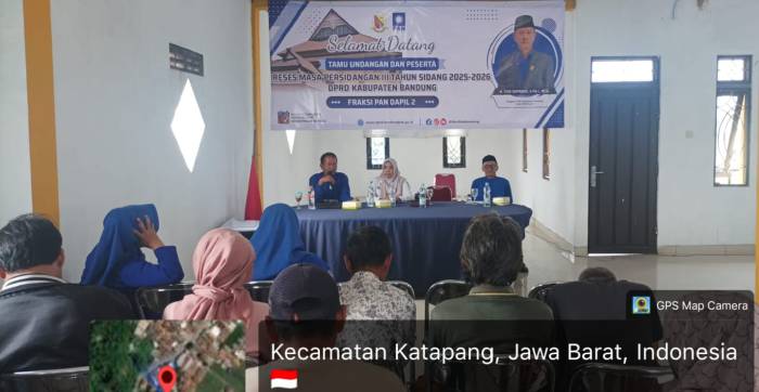 Legislator F PAN, H. Tedi Reses di Tengah Efisiensi Anggaran, Dewan Justru Tingkatkan Kemanfaatan untuk Masyarakat