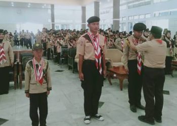 Kwarcab Garut Kukuhkan Pramuka Siaga, Penggalang dan Penegak