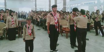 Kwarcab Garut Kukuhkan Pramuka Siaga, Penggalang dan Penegak