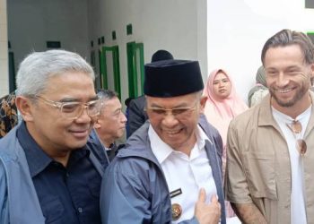 Marc Klok Bantu Bangun Ponpes Nuurul Abshor Wagub Jabar: Harus Jadi Simbol Kebangkitan dan Lahirnya Generasi Berprestasi