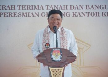 Bupati Garut Menghadiri Serah Terima dan Peresmian Kantor KPU Kabupaten Garut