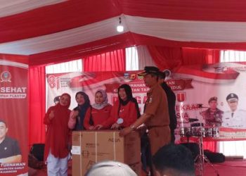 240 Kilogram Sampah Plastik Dikumpulkan Warga Pataruman, Yudha Puja Turnawan Hadirkan Doorprize Mesin Cuci