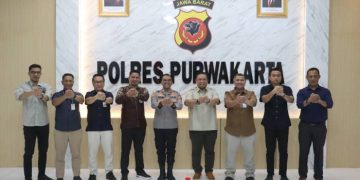 Dukung Perlindungan Pekerja, Kapolres Purwakarta Perkuat Sinergi dengan BPJS Ketenagakerjaan.