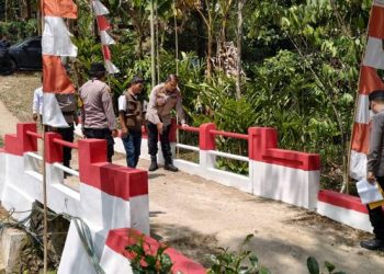 Itwasda Polda Jabar Verifikasi Jembatan Merah Putih Presisi di Bungursari