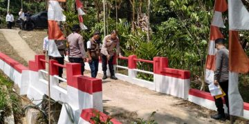 Itwasda Polda Jabar Verifikasi Jembatan Merah Putih Presisi di Bungursari