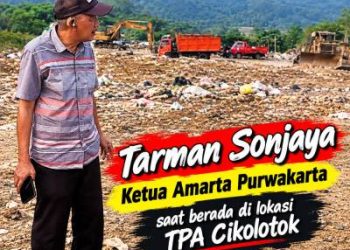 Proyek Sanitary Landfill TPA Cikolotok Disorot, Amarta Pertanyakan Pengalaman Kontraktor dan Target 120 Hari