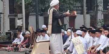 Di Tengah Kemarau Panjang, Polres Purwakarta Kawal Shalat Istisqa Bersama Masyarakat