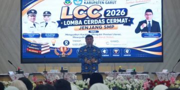 Bupati Garut Membuka Lomba Cerdas Cermat (LCC) Jenjang SMP Tingkat Kabupaten Garut Tahun 2026