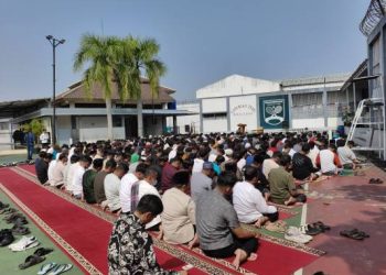 Hadapi Kemarau, Lapas Garut Gelar Salat Istisqa Bersama Pegawai dan Warga Binaan