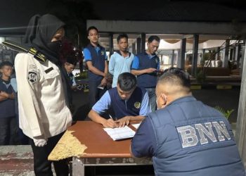 Sinergi APH dan Lapas Garut, Razia Malam Perkuat Pengawasan dan Deteksi Dini
