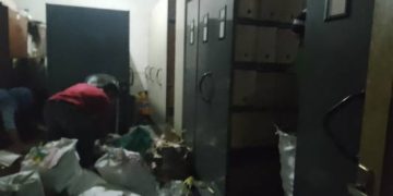 Berkas Arsip Menumpuk di Bekas Kantor DPMPTSP Garut, Pemindahan ke Kantor Baru Jadi Sorotan