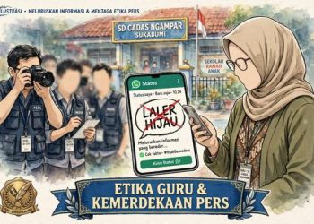 Viral Sebut Wartawan “Laler Hijau”, Oknum Guru SD di Sukabumi Terancam Pembinaan BKPSDM